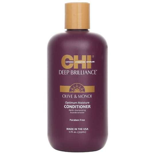 CHI Deep Brilliance Olive & Monoi Optimum Moisture Conditioner 355ml/12oz