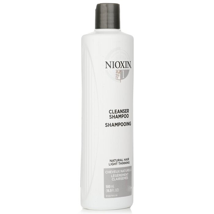 Nioxin Derma Purifying System 1 Cleanser Shampoo (Natural Hair, Light Thinning)(Random Packaging) 500ml/16.9oz