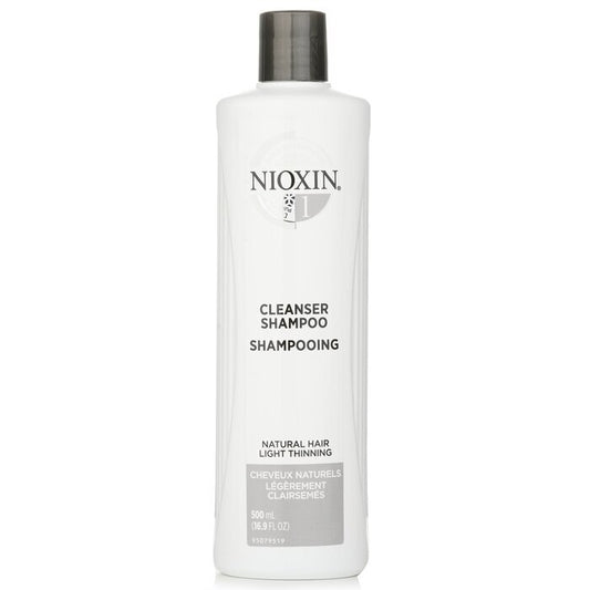 Nioxin Derma Purifying System 1 Cleanser Shampoo (Natural Hair, Light Thinning)(Random Packaging) 500ml/16.9oz