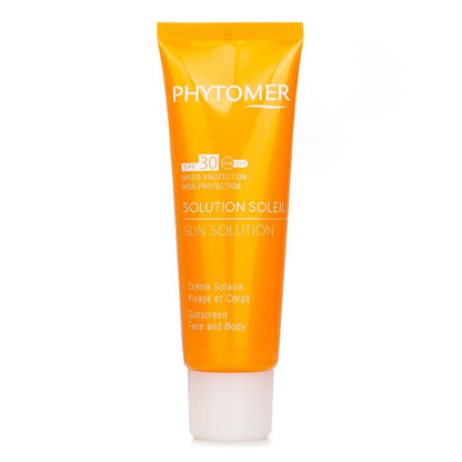 Phytomer Sun Solution Sunscreen SPF 30 (For Face and Sensitive Areas) 50ml/1.6oz