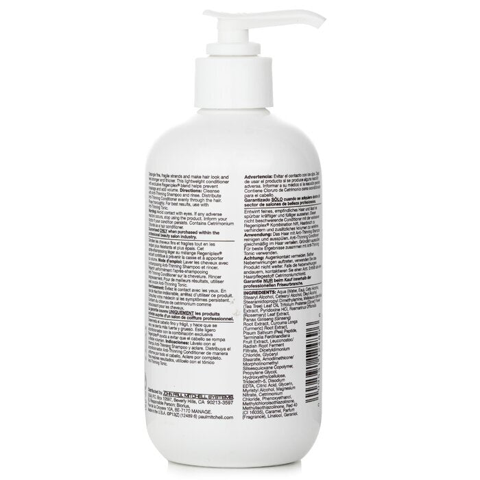 Paul Mitchell Tea Tree Scalp Care Anti-Thinning Conditioner (For Fuller, Stronger Hair) 300ml/10.14oz