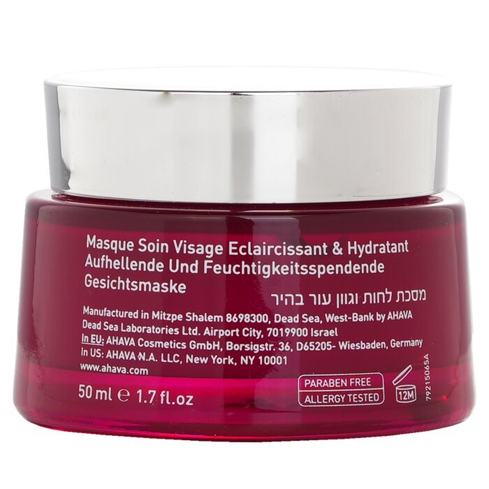 Ahava Mineral Mud Brightening & Hydrating Facial Treatment Mask 50ml/1.7oz