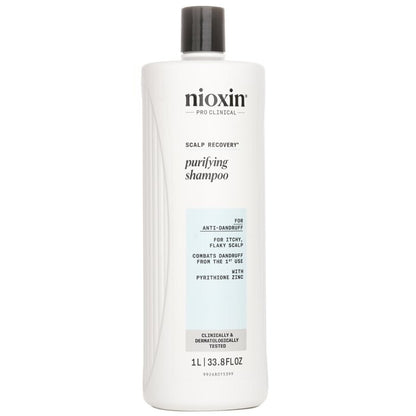 Nioxin Scalp Recovery Pyrithione Zinc Medicating Cleanser (For Itchy Flaky Scalp) (Random Packaging) 1000ml/33.8oz