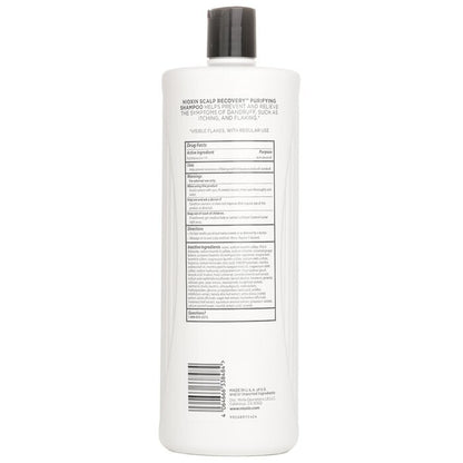 Nioxin Scalp Recovery Pyrithione Zinc Medicating Cleanser (For Itchy Flaky Scalp) (Random Packaging) 1000ml/33.8oz