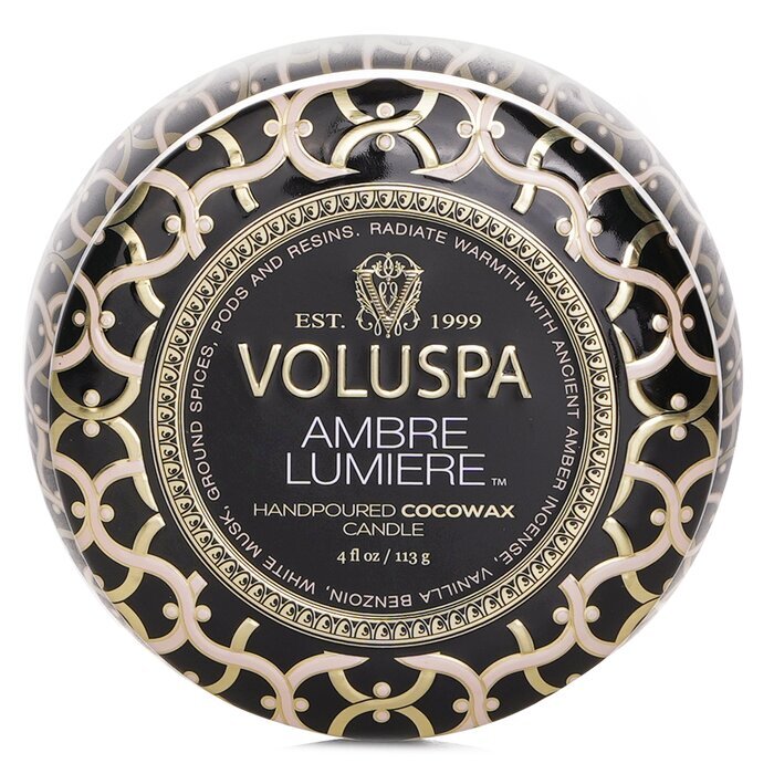 Voluspa Mini Tin Candle - Ambre Lumiere 113g/4oz
