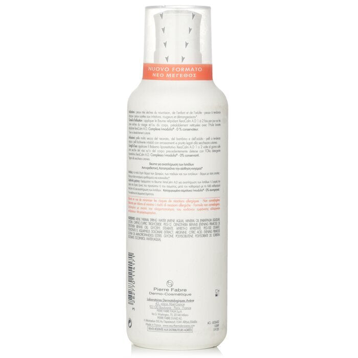Avene XeraCalm A.D Lipid-Replenishing Balm - For Very Dry Skin Prone to Atopic Dermatitis or Itching(Random Packing) 400ml/13.5oz