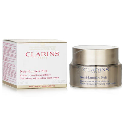 Clarins Nutri-Lumiere Nuit Nourishing, Rejuvenating Night Cream(Random Packaging) 50ml/1.6oz