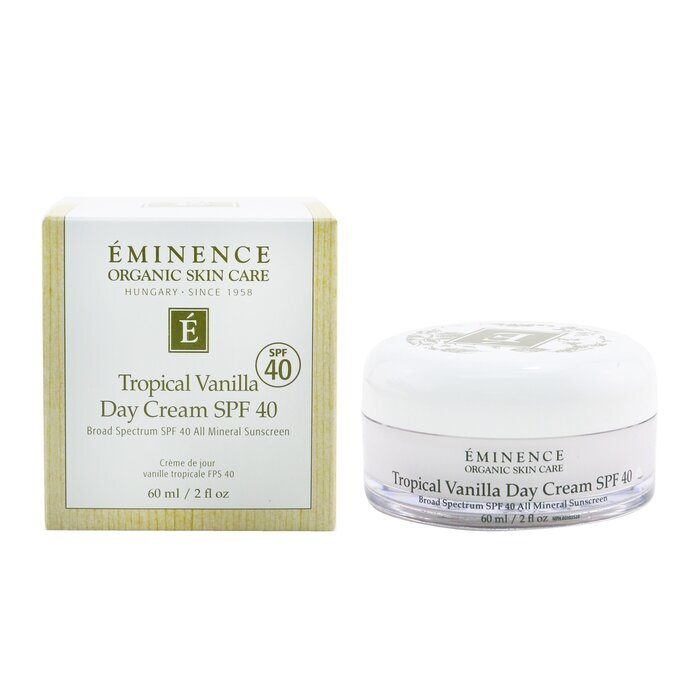 Eminence Tropical Vanilla Day Cream Spf 40 -- 60ml/2oz