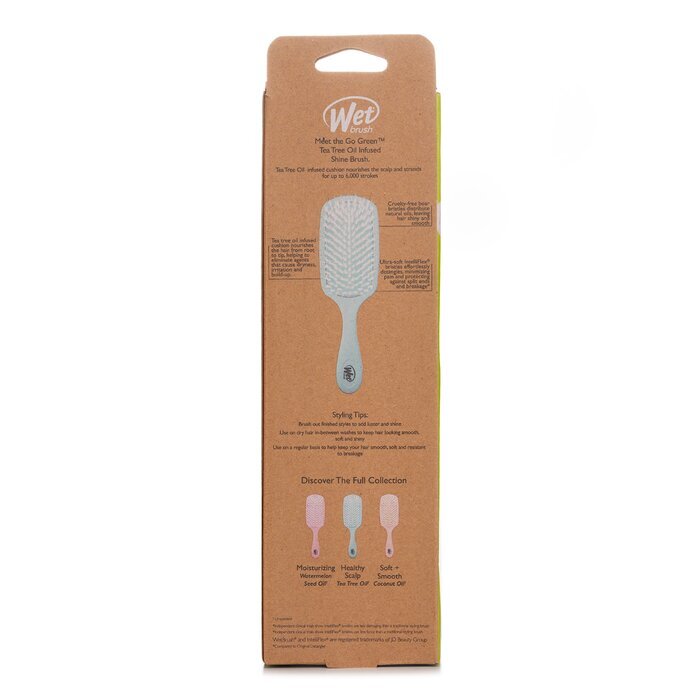 Wet Brush Go Green Oil Infused Shine Enhancer - # Tea Tree Oil 1pc