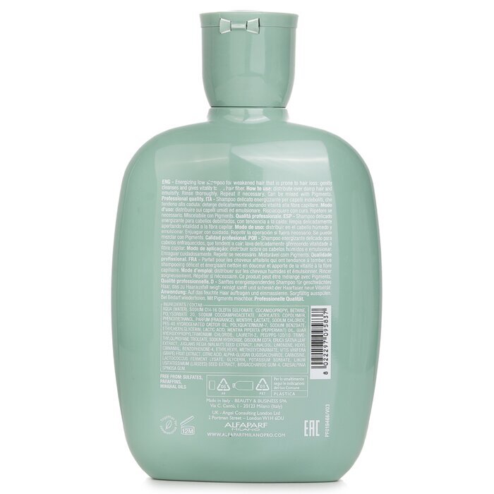 AlfaParf Semi Di Lino Scalp Renew Energizing Low Shampoo (Thinning Hair)   (Random Packaging) 250ml/8.45oz
