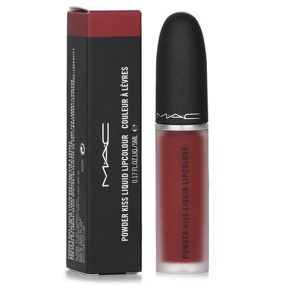 MAC Powder Kiss Lipstick - # 316 Devoted To Chili (Random Packaging) 3g/0.1oz