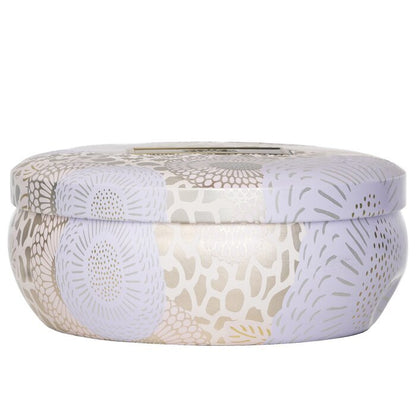 Voluspa 3 Wick Decorative Tin Candle - Santal Vanille 340g/12oz