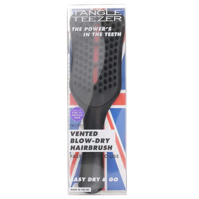 Tangle Teezer Easy Dry & Go Vented Blow-Dry Hair Brush - # Jet Black 1pc
