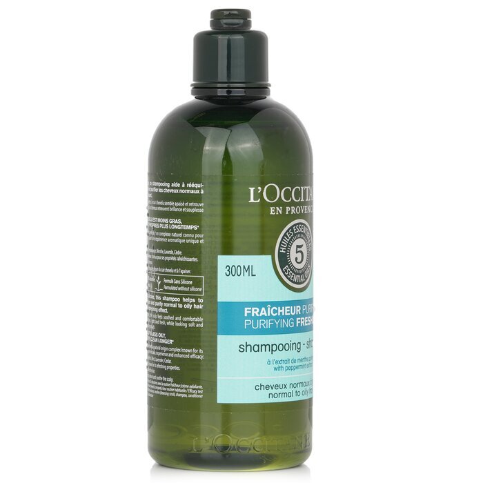 L'Occitane Aromachologie Purifying Freshness Shampoo (Oily Hair & Scalp) (Random Packaging) 300ml/10.1oz