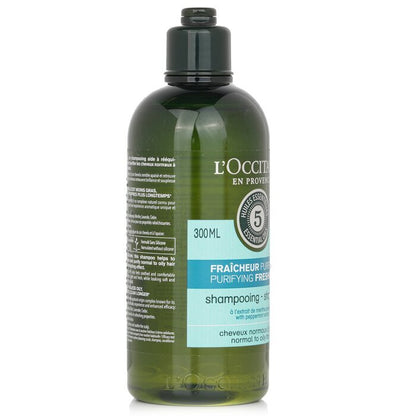 L'Occitane Aromachologie Purifying Freshness Shampoo (Oily Hair & Scalp) (Random Packaging) 300ml/10.1oz