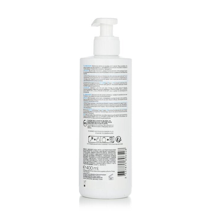 La Roche Posay Lipikar Baume AP+M Triple-Action Balm - Anti-Scratching, Anti Dry Skin Flare-Ups, Immediate Soothing(Random Packaging) (Exp. Date 31 Dec 2026) 400ml/13.5oz