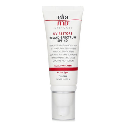 EltaMD UV Restore Physical Facial Sunscreen SPF 40 48g/1.7oz