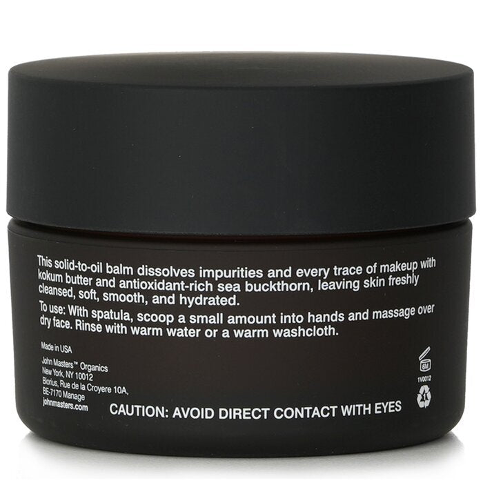 John Masters Organics Cleansing Balm With Kokum Butter & Sea Buckthorn 80g/2.8oz