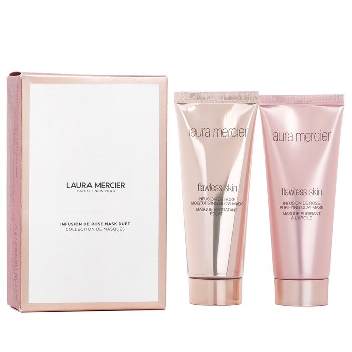 Laura Mercier Infusion De Rose Mask Duet Set 2x 75g/2.5oz