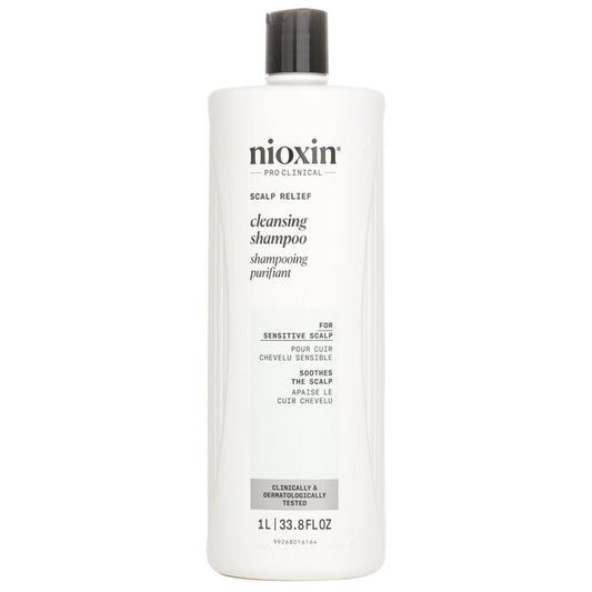 Nioxin Scalp Relief Cleansing Shampoo (For Sensitive Scalp) 1000ml/33.8oz