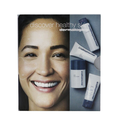 Dermalogica Discover Healthy Skin Kit: Precleanse 30ml+ Special Cleansing Gel 15ml+ Daily Microfoliant 13g+ Skin Smoothing Cream 15ml/0.5oz 4pcs