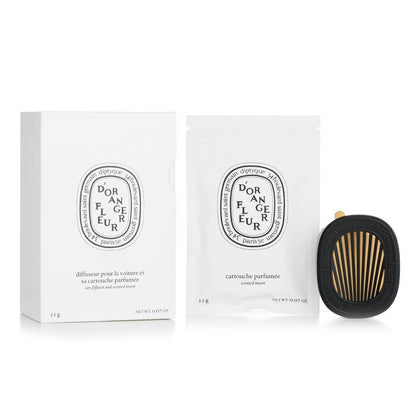 Diptyque Car Diffuser - Fleur D'Oranger (Orange Blossom) 2.1g/0.07oz
