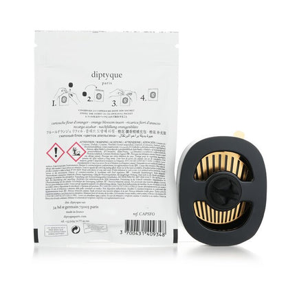 Diptyque Car Diffuser - Fleur D'Oranger (Orange Blossom) 2.1g/0.07oz