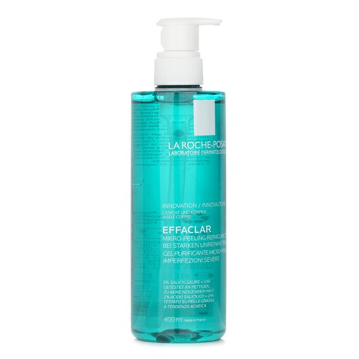 La Roche Posay Effaclar Micro-Peeling Purifying Gel - For Acne-Prone Skin(Random Packaging) 400ml/13.5oz