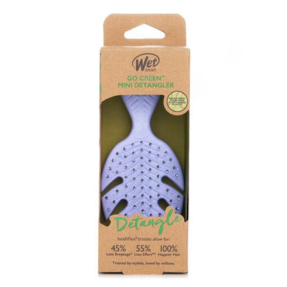 Wet Brush Go Green Mini Detangler - # Purple 1pc