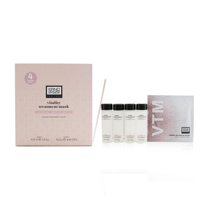 Erno Laszlo Vitality Treatment Mask (Step 1: 4x Liquid Activator 37ml/1.25oz, Step 2: 4x Triple Mineral Powder 5.5g/0.19oz) 8pcs