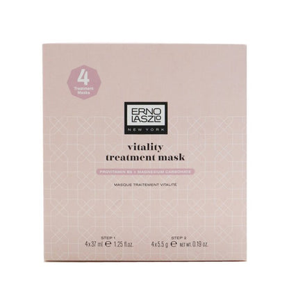 Erno Laszlo Vitality Treatment Mask (Step 1: 4x Liquid Activator 37ml/1.25oz, Step 2: 4x Triple Mineral Powder 5.5g/0.19oz) 8pcs