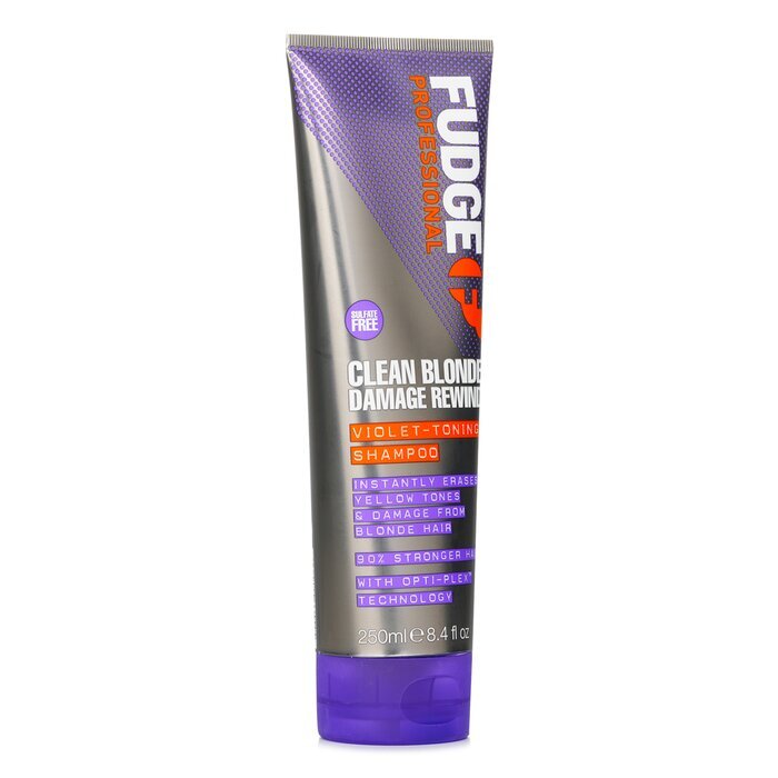 Fudge Clean Blonde Damage Rewind Violet-Toning Shampoo 250ml/8.4oz