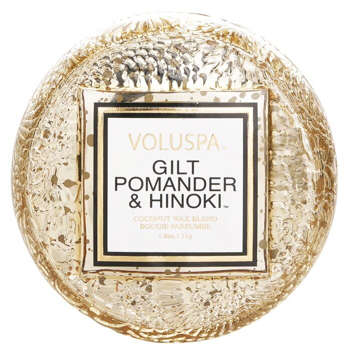 Voluspa Macaron Candle - Gilt Pomander & Hinoki 51g/1.8oz
