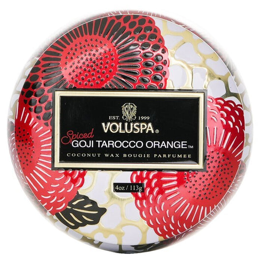 Voluspa Mini Tin Candle - Spiced Goji Tarocco Orange 113g/4oz