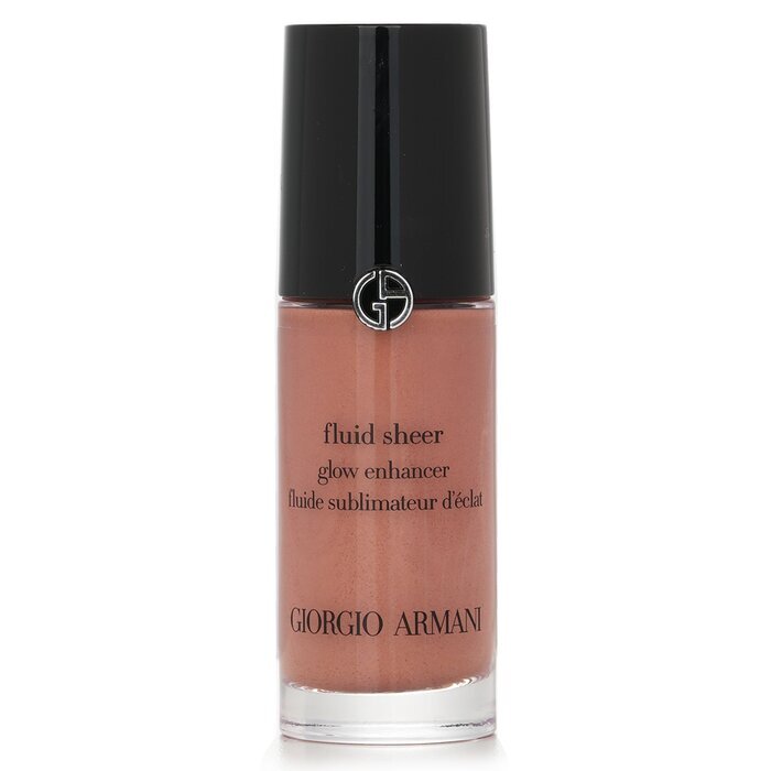 Giorgio Armani Fluid Sheer Glow Enhancer (Mini) - # 11 Peach (Unboxed) 18ml/0.6oz