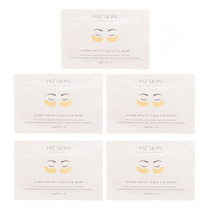 MZ Skin Hydra-Bright Gold Eye Mask 5x 3g/0.1oz
