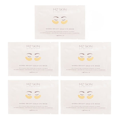 MZ Skin Hydra-Bright Gold Eye Mask 5x 3g/0.1oz