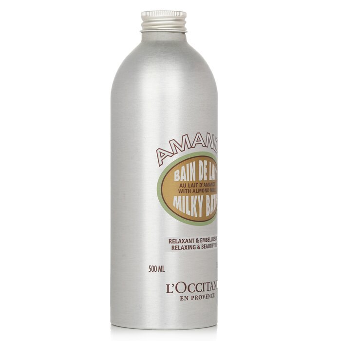 L'Occitane Almond Milky Bath With Almond Milk - Relaxing & Beautifying 500ml/16.9oz