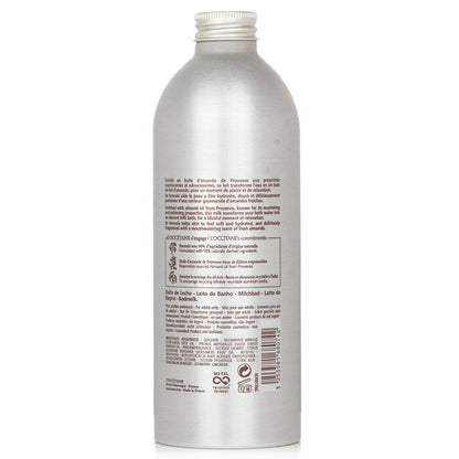 L'Occitane Almond Milky Bath With Almond Milk - Relaxing & Beautifying 500ml/16.9oz