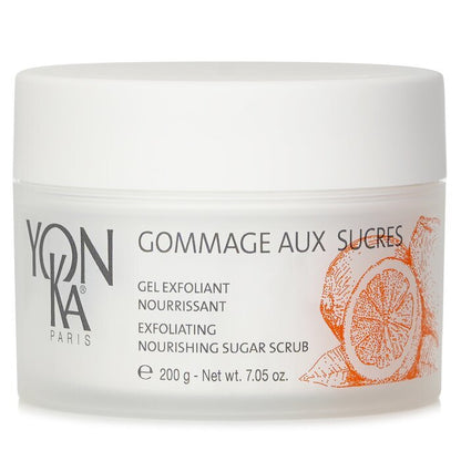 Yonka Gommage Aux Sucres Nourishing Scrub with Sugar - Mandarin (Exp. Date 31 July 2026) 200ml/8.19oz