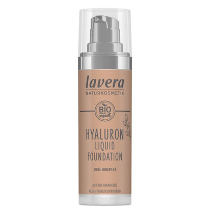 Lavera Hyaluron Liquid Foundation - # 04 Cool Honey (Exp. Date 31 OCT 2026) 30ml/1oz