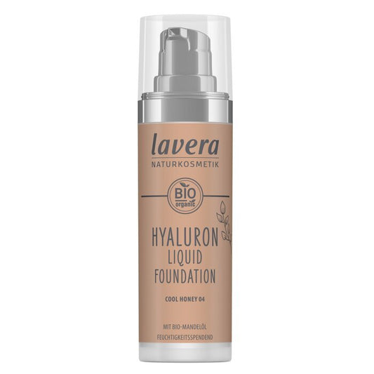 Lavera Hyaluron Liquid Foundation - # 04 Cool Honey (Exp. Date 31 OCT 2026) 30ml/1oz