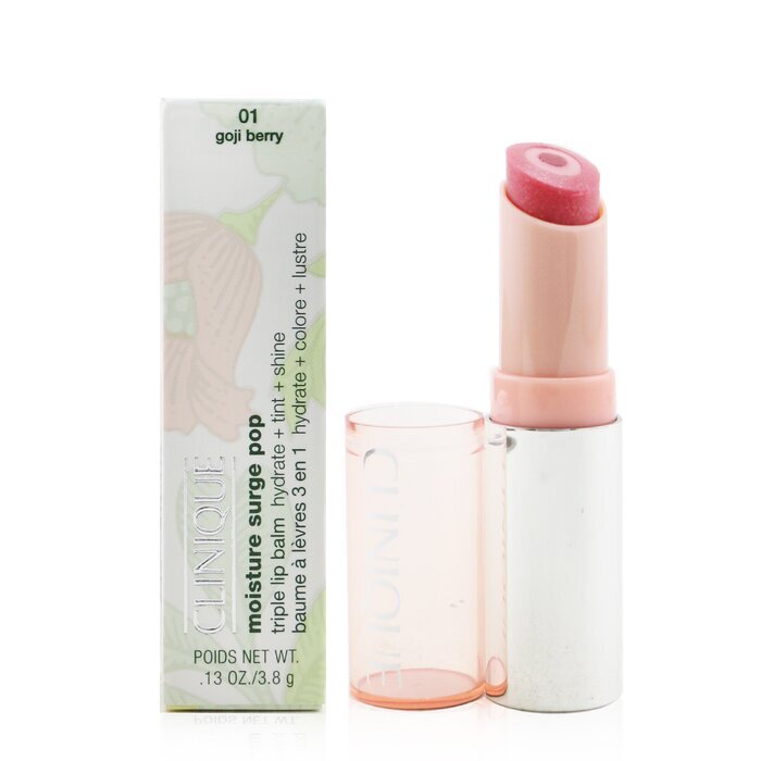 Clinique Moisture Surge Pop Triple Lip Balm - # Goji Berry 3.8g/0.13oz