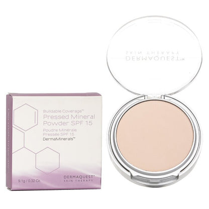 DermaQuest DermaMinerals Buildable Coverage Pressed Mineral Powder SPF 15 - # 1C 9.1g/0.32oz