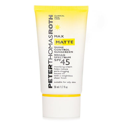 Peter Thomas Roth Max Matte Shine Control Sunscreen Broad Spectrum SPF 45 50ml/1.7oz