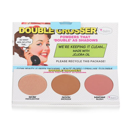 Thebalm Double Crosser (highlighter Bronzer & Blush) -- 8.5g/0.29oz