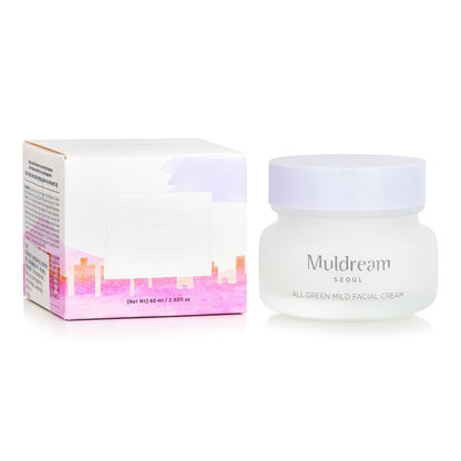 Muldream All Green Mild Facial Cream (Exp. Date 14 Mar 2026) 60ml/2.02oz