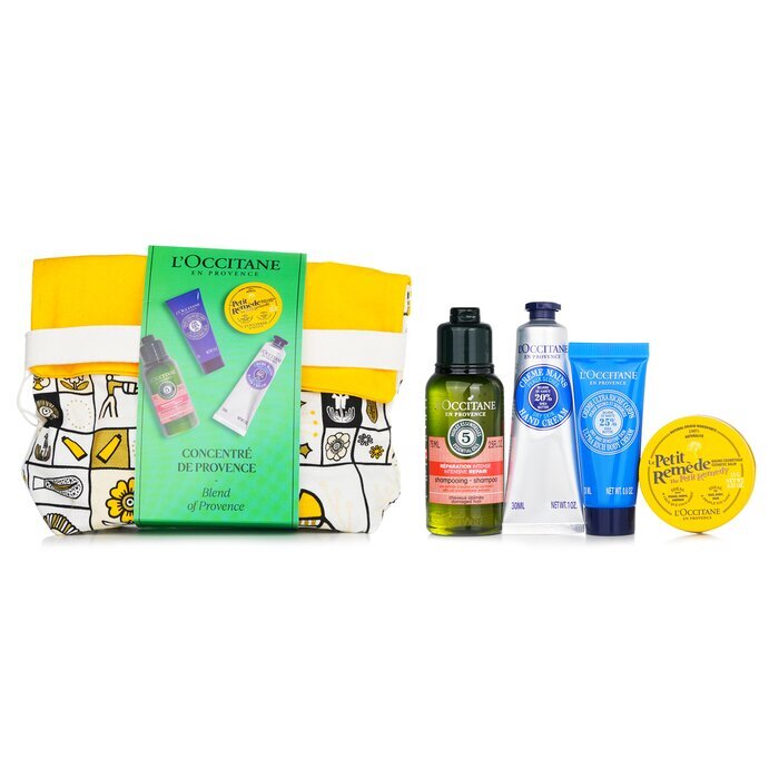 L'Occitane Concentre De Provence Body Set: 4pcs+ 1bag