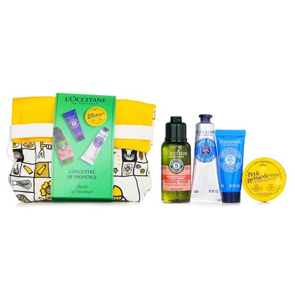 L'Occitane Concentre De Provence Body Set: 4pcs+ 1bag