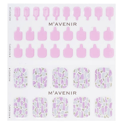 Mavenir Nail Sticker (Pink) - # Tear Drop Nail 32pcs
